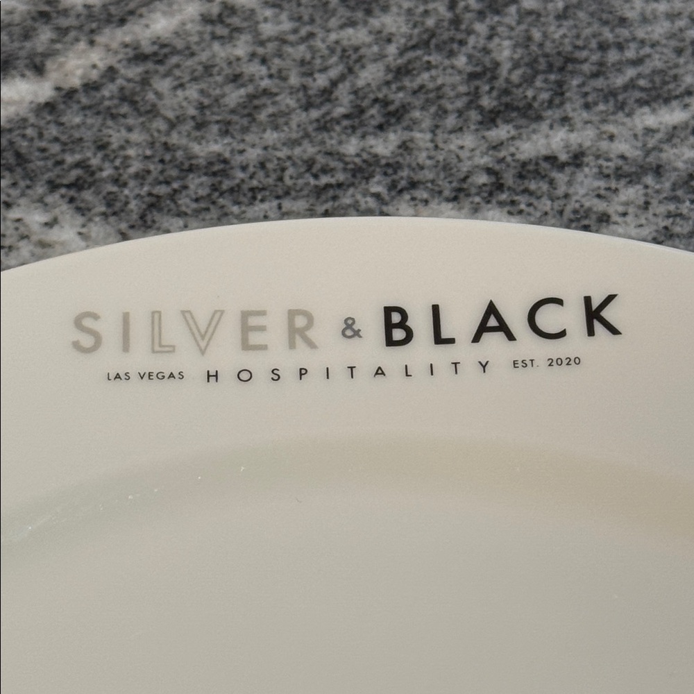 Las Vegas Raiders Allegiant Stadium Suite Hospitality Plates (set of 2) - Picture 2 of 6